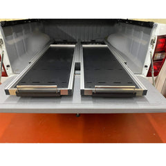 Universal Aluminium Dual Glide Cargo Tray for Vans and Pickup Trucks