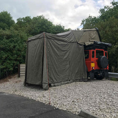 Annex Addon for the RoofTrekk 3 Person Roof Top Camping Tent in Green