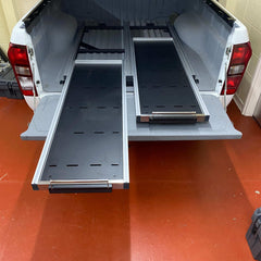 Universal Aluminium Dual Glide Cargo Tray for Vans and Pickup Trucks