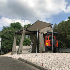 Annex Addon for the RoofTrekk 3 Person Roof Top Camping Tent in Green