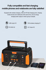 Multifunction Outdoor Portable Power Charging Station 220V/500W