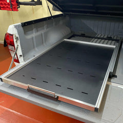 Universal Aluminium Full Width Glide Cargo Tray for Vans and Pickup Trucks