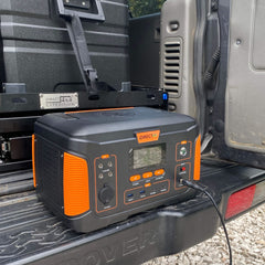 Outdoor Portable Power Station + Folding Solar Charging Panel BUNDLE