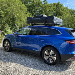 Foldout 3 Person Roof Top Camping Tent in Granite Grey