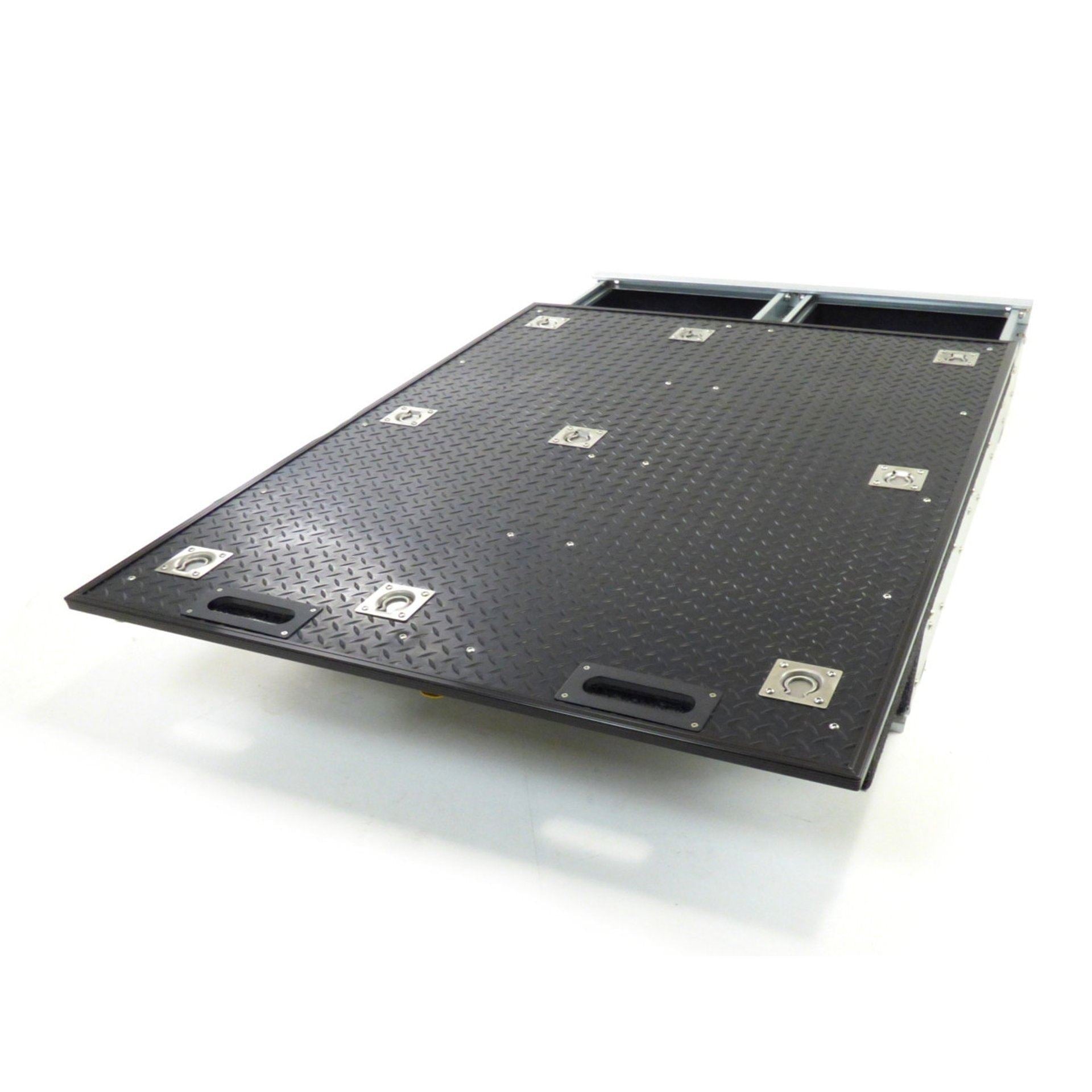 Full Width Slide Rubber Top Twin Drawer System