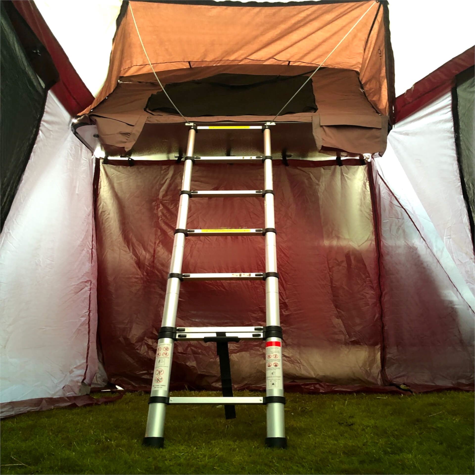 Annex Addon for the RoofTrekk 4 Person Roof Top Camping Tent in Grey