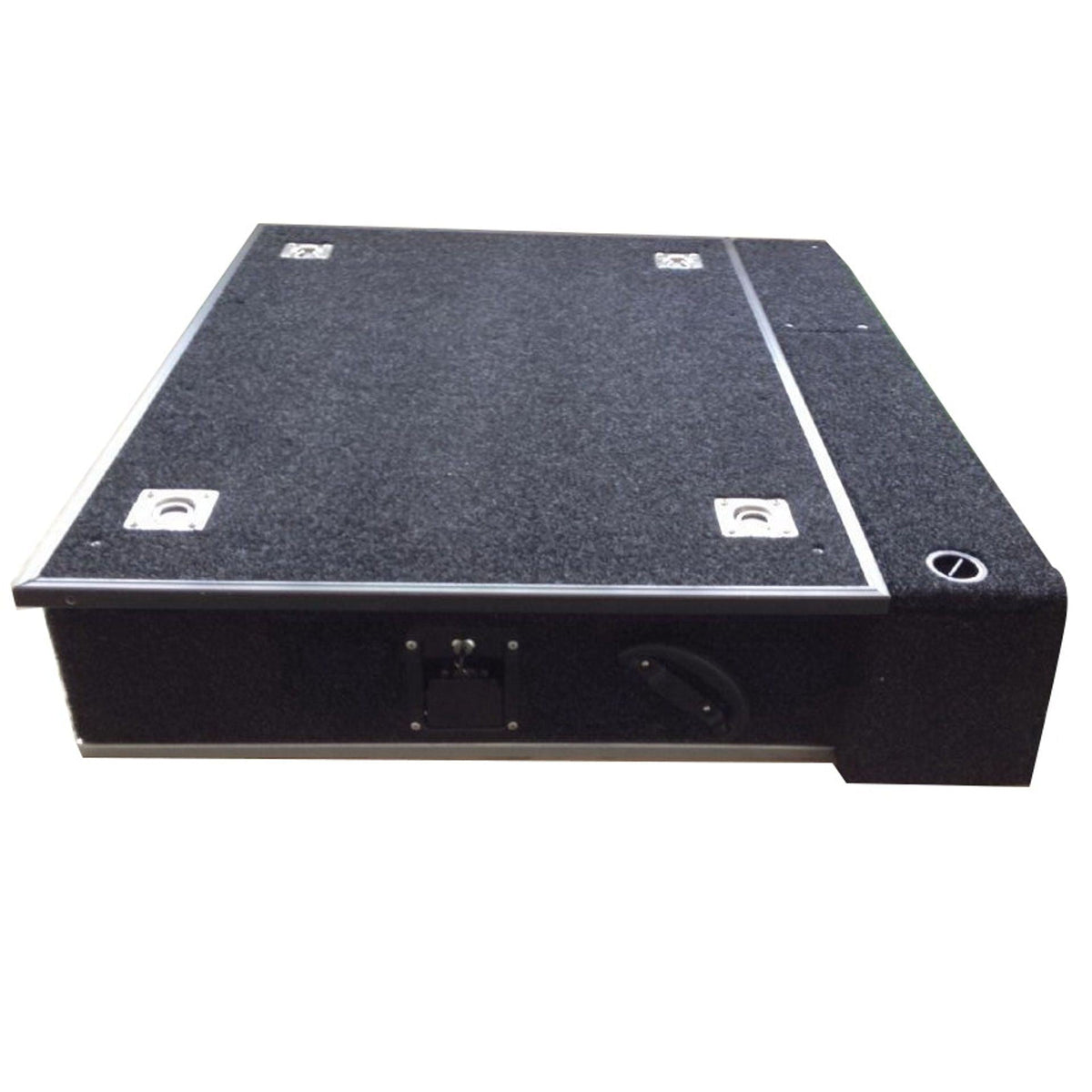 Fixed Carpet Top Single Drawer + Side Wing Kit for Land Rover Defender 90 71-16