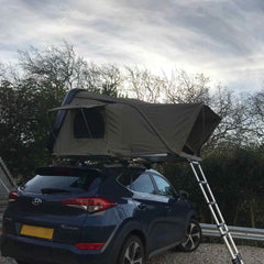 Forest Green RoofTrekk 3-Person Hard Shell Roof Top Tent