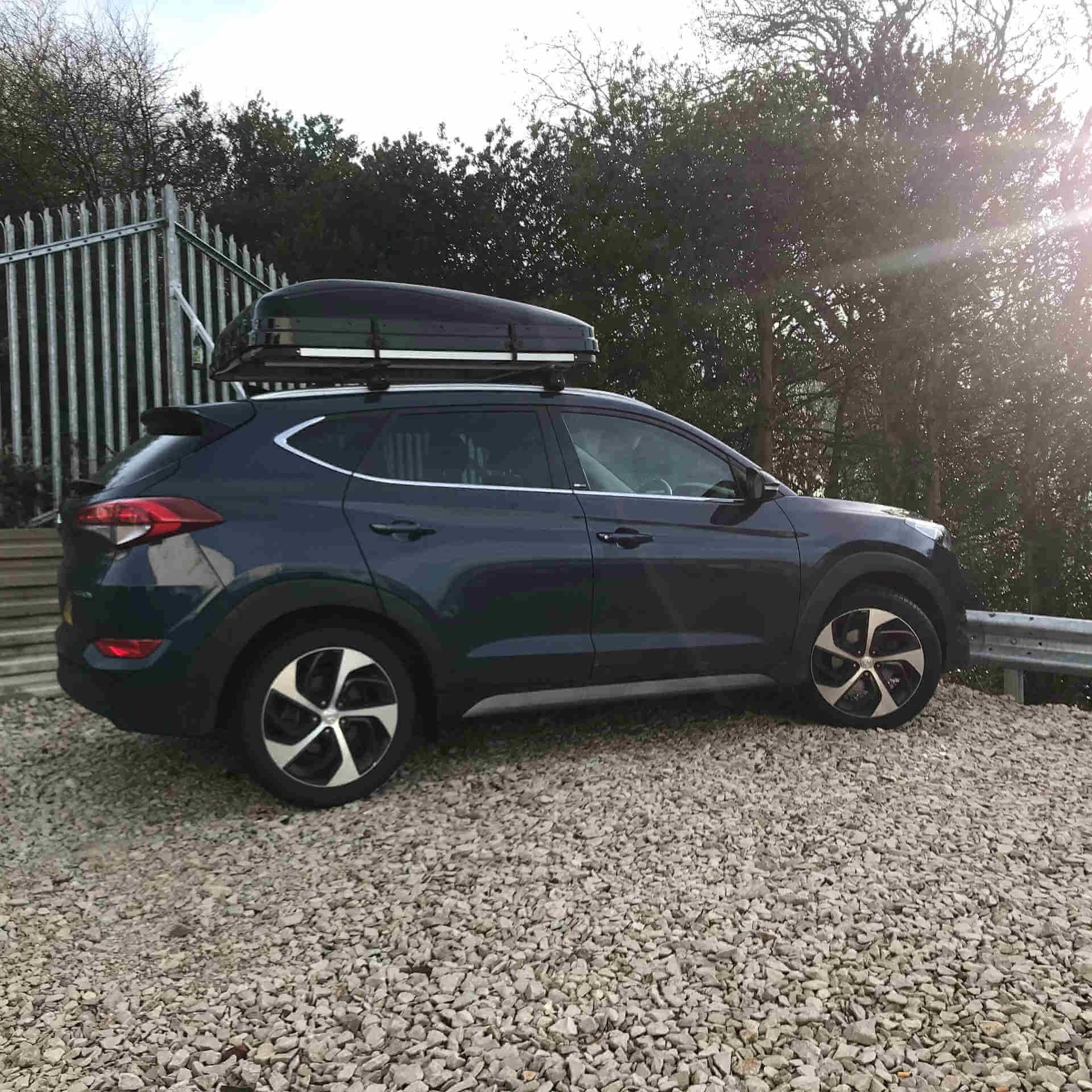 Granite Grey RoofTrekk 3-Person Hard Shell Roof Top Tent
