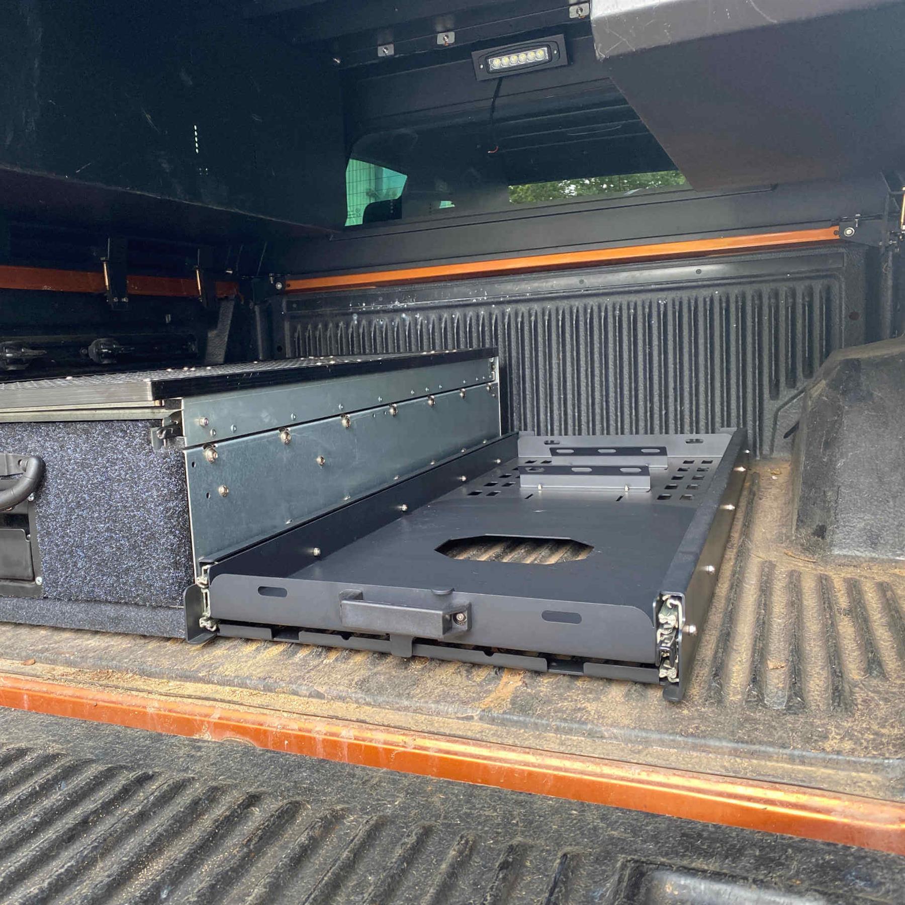 1300mm Fully Extendable Heavy Duty Vehicle Utility Drawer System Slideout Tray