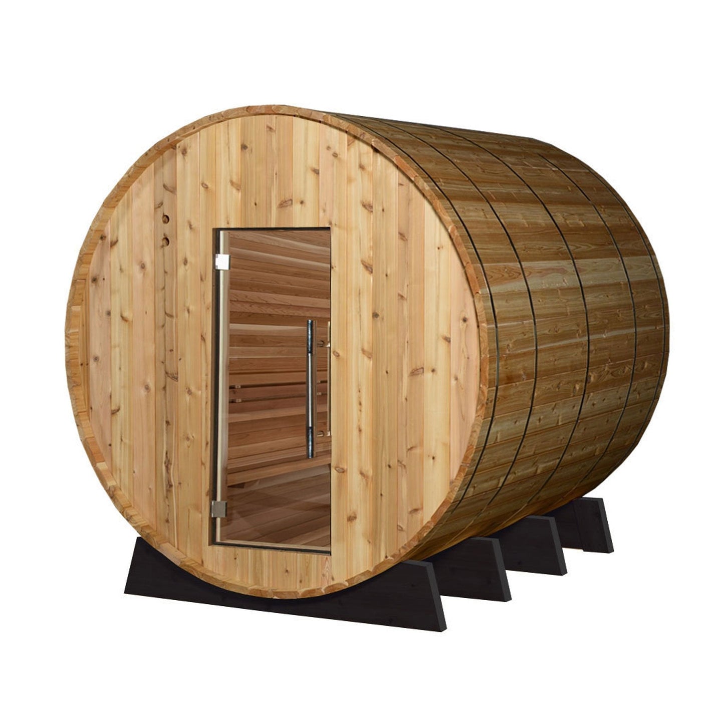 8-Person Barrel Sauna-V4