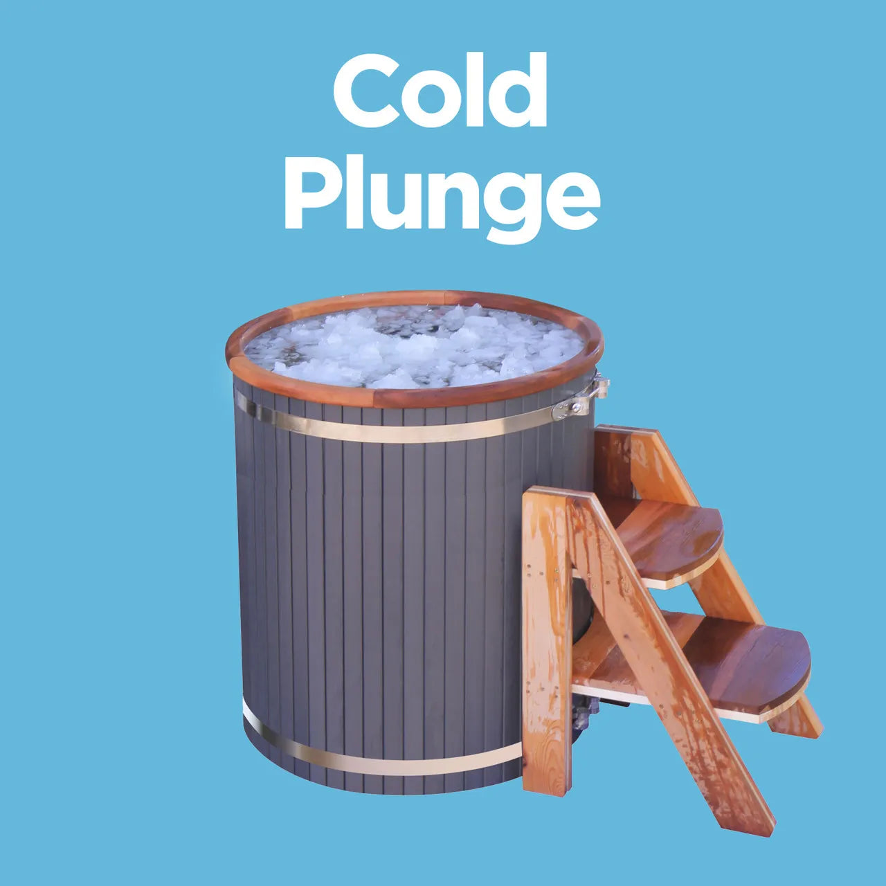 Sulmuiol Ice Cold Barrel Plunge Tub