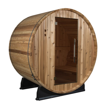 2-Person Barrel Sauna-V1