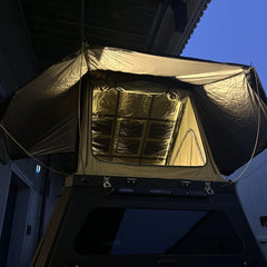 Overland Aluminium Canopy with Clamshell Roof Tent for the Ford Ranger 2012-2022