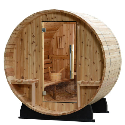 2-Person Barrel Sauna