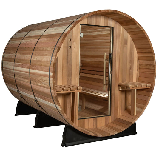 4-6 Person Barrel Sauna-V3